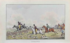 Gone Away - Etching by Henry Alken - 1822