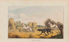 Pointers - Etching by Henry Alken - 1822