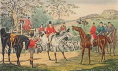 The Analysis of the Hunting Field - Etching by  Henry Alke - 1846