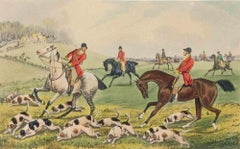 The Analysis of the Hunting Field - Etching by  Henry Alken- 1846