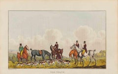 The Death - Etching by Henry Alken - 1822