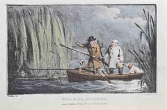 Wild Fowl Shooting - Etching by Henry Alken - 1822