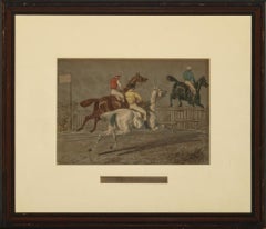 Antique "There They Go" by Henry Alken, Sr.