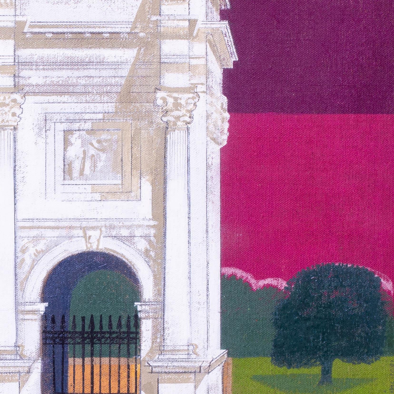Marble Arch, Londres, de Henry & Joyce Collins, acrílico sobre lienzo, 1981 en venta 3