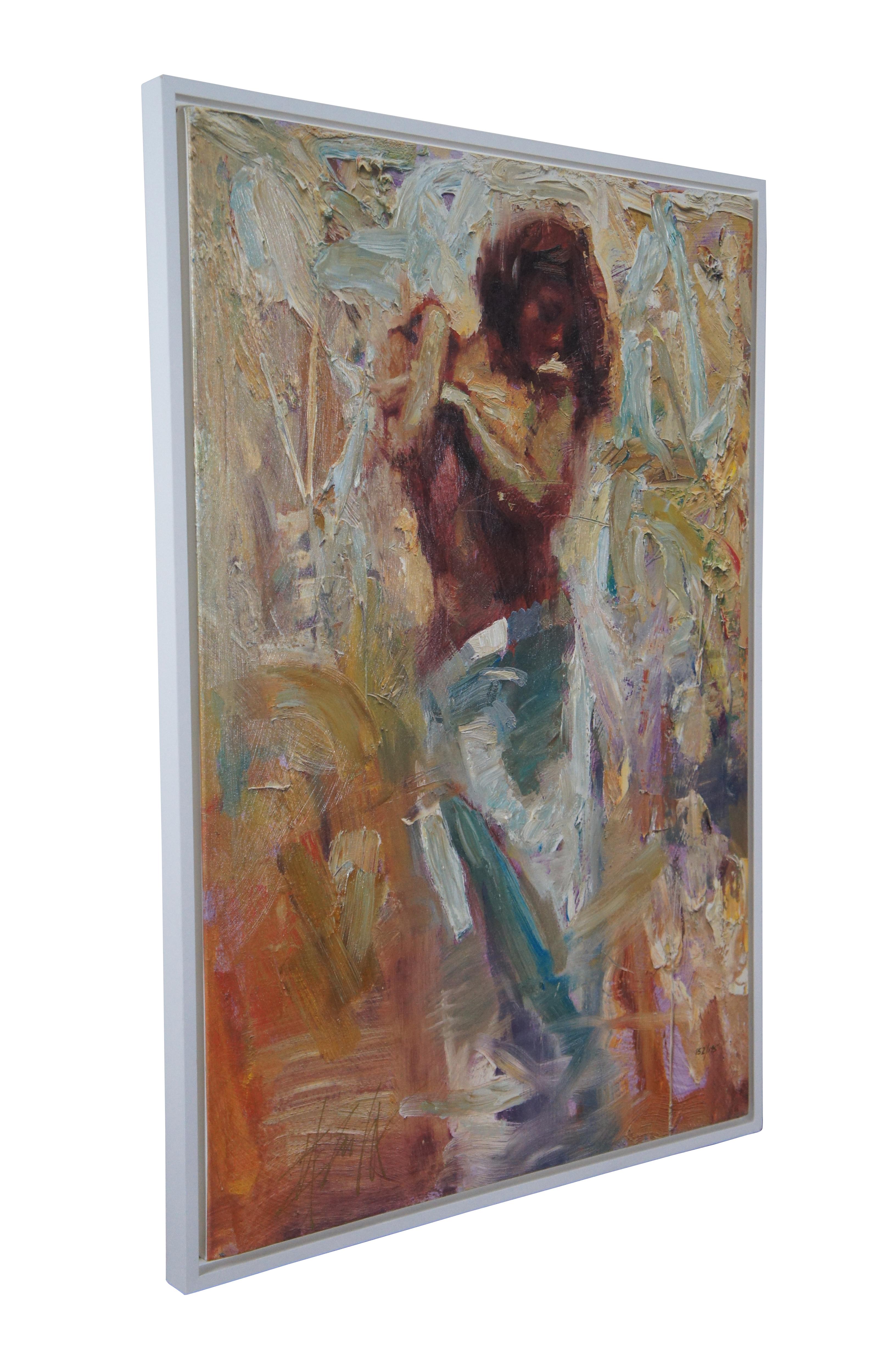 Expressionist Henry Asencio Transition Hand Embellished Giclee on Canvas 152/195 31