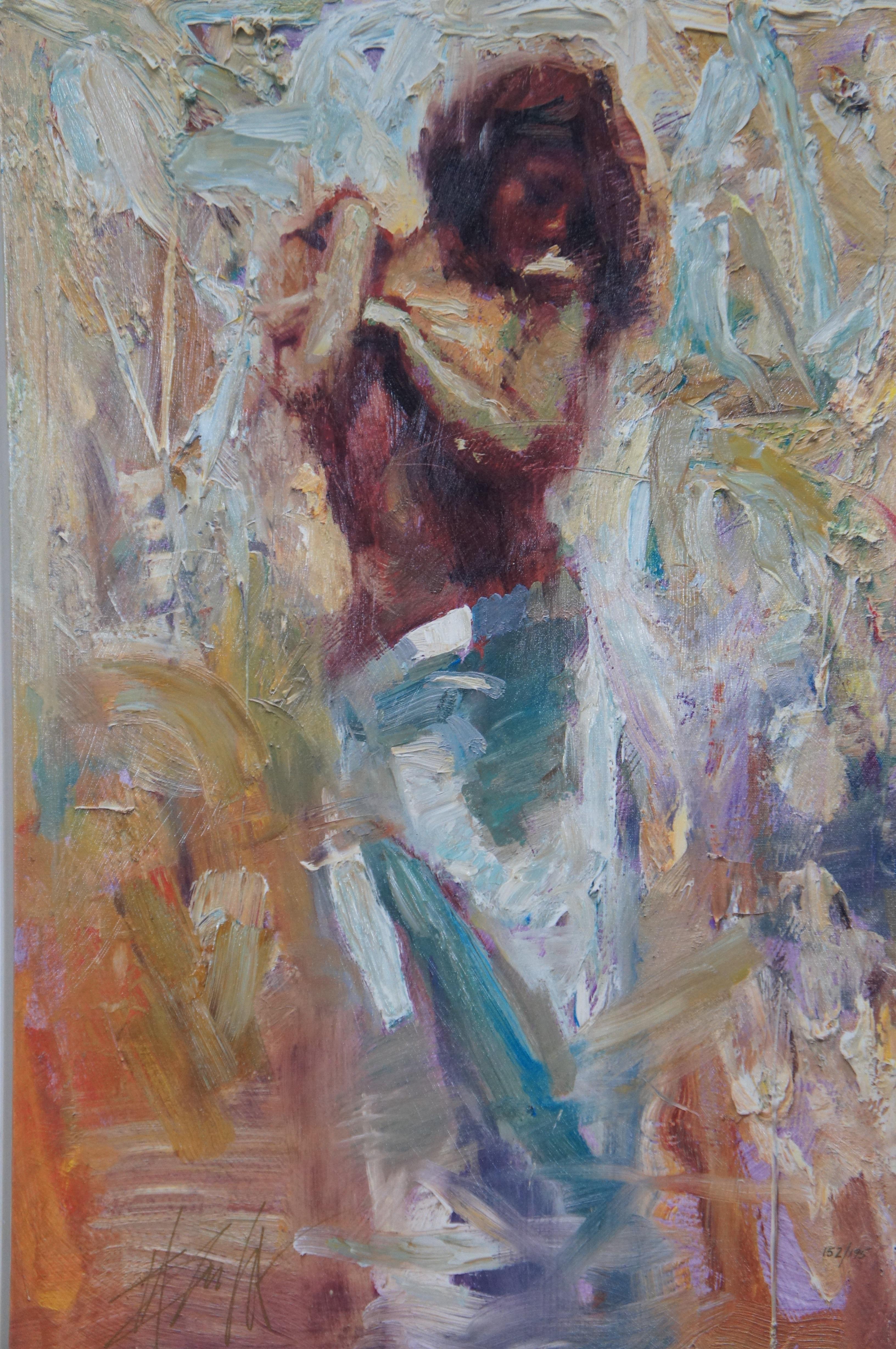 Henry Asencio Transition Hand Embellished Giclee on Canvas 152/195 31