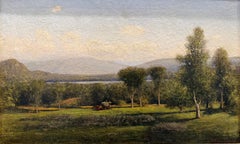 "Laurel Lake near Stockbridge, Massachusetts" Berkshires, Hudson River School