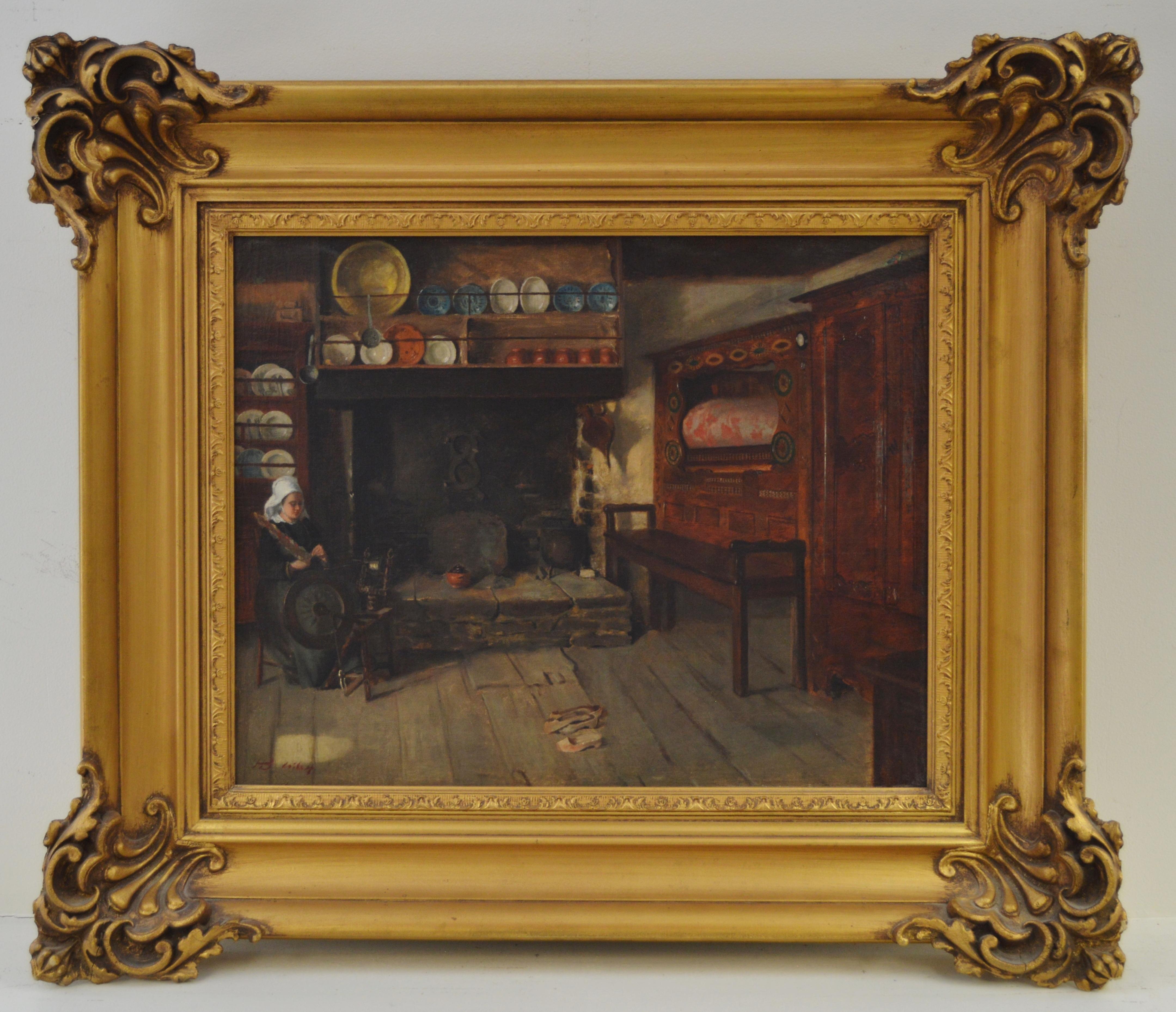 Henry Bacon Interior Painting - Brenton Interior