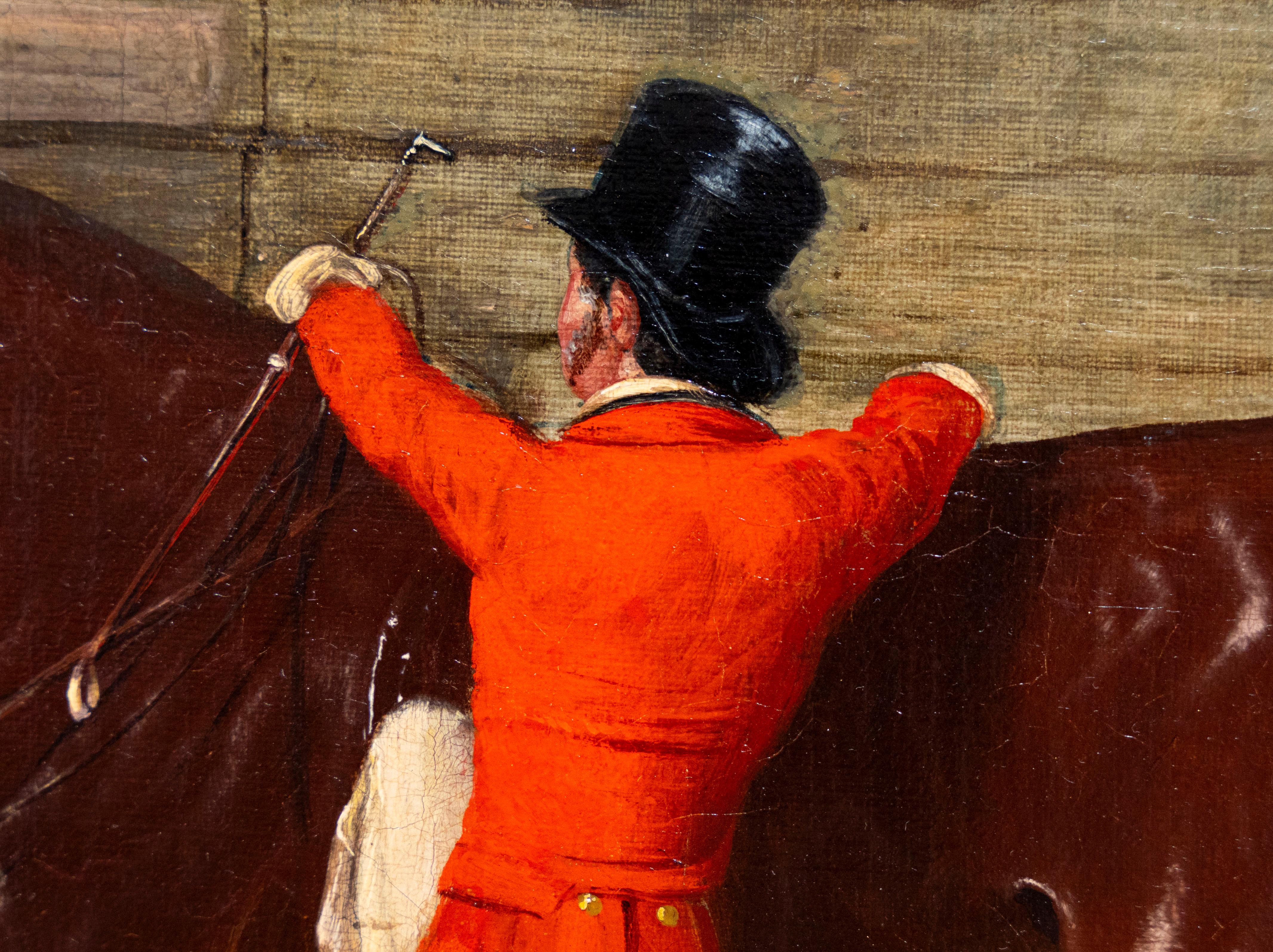 Paire de scènes de chasse, par Henry Barraud, 19ème siècle en vente 6