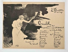 Annabella - Lithograph by Henry Bataille - Early 20th Century