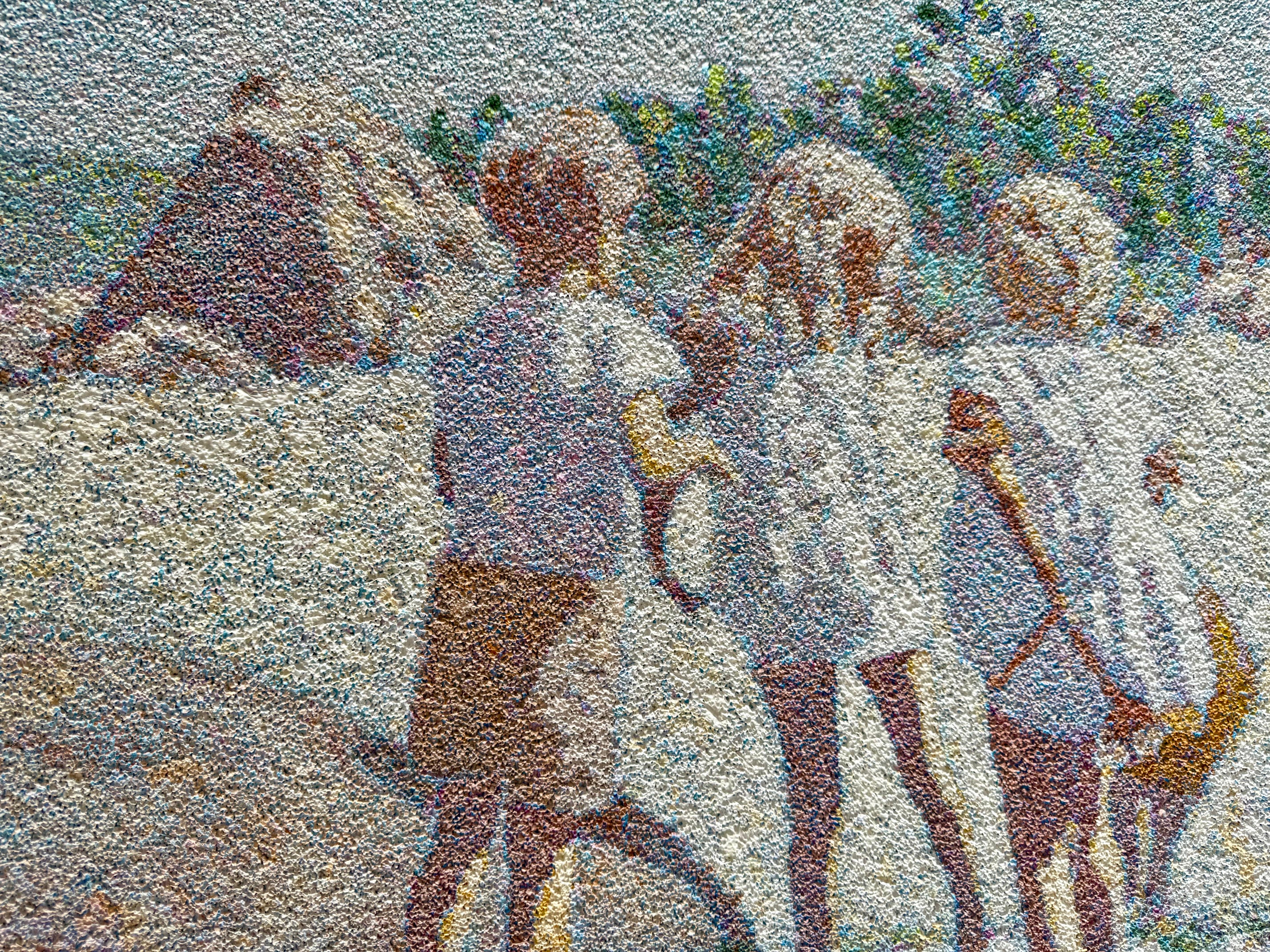 Grande pittura a olio Scena di spiaggia con bambini Henry Benson Americana Art Seashore in vendita 3