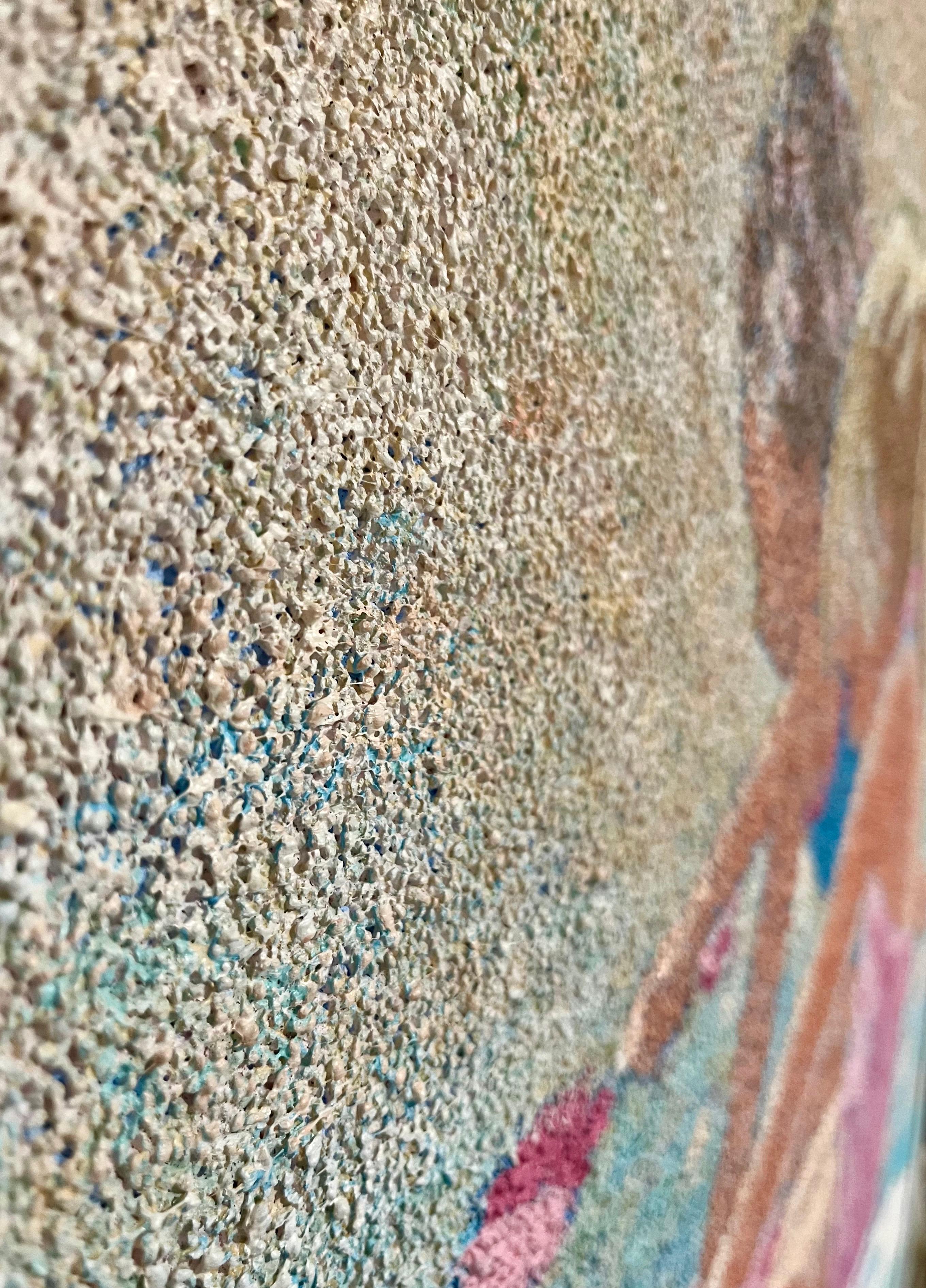 Grande pittura a olio Scena di spiaggia con bambini Henry Benson Americana Art Seashore in vendita 4