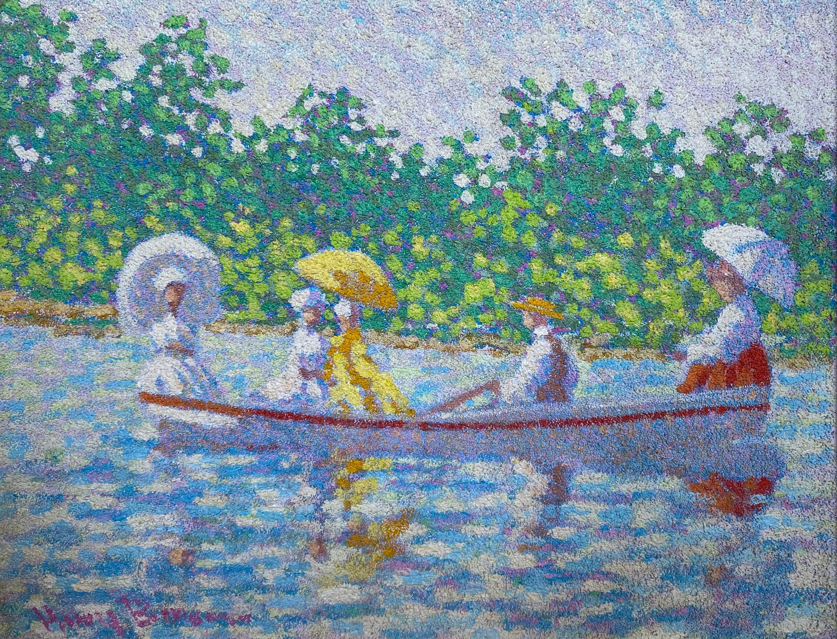 On The Lake - Painting by Henry Benson