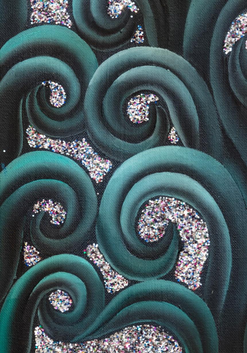 Frizzante - Painting di Henry Bermudez