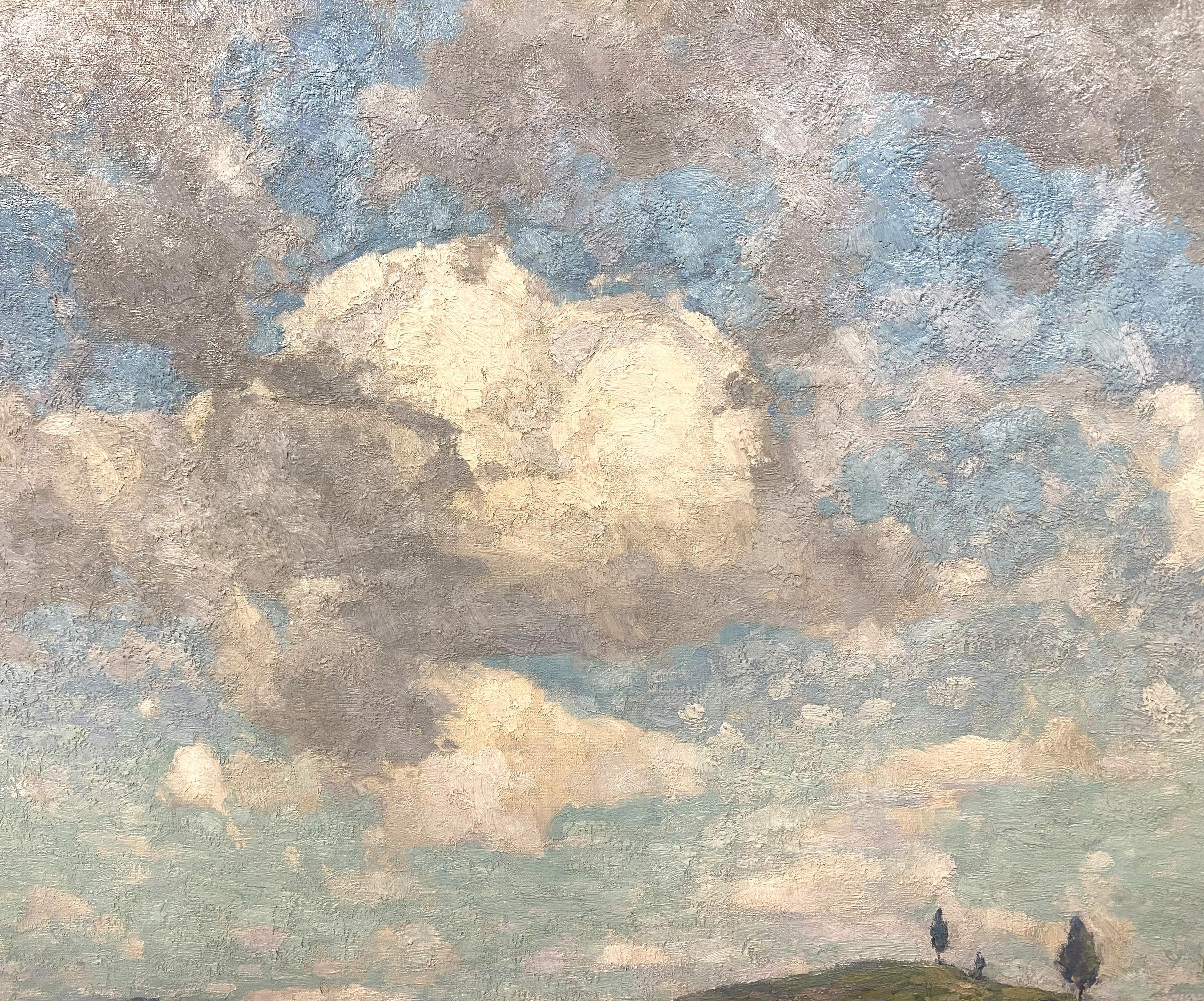 Roll & Hill - Painting Impressionismo americano di Henry Bill Selden