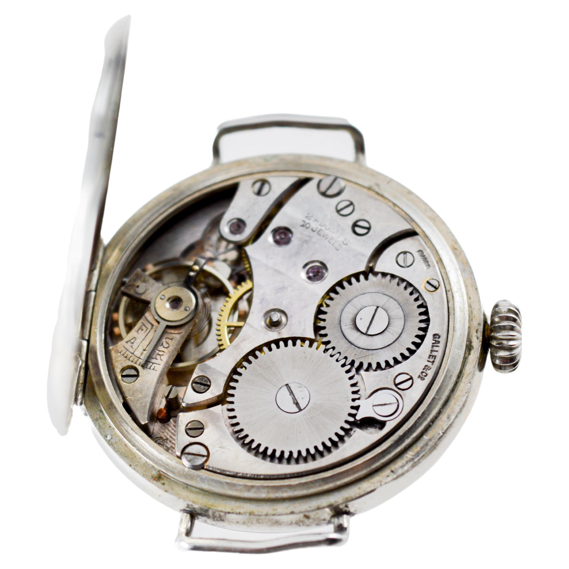 Henry Birks & Sons Campaign Watch circa 1915 For Sale 11