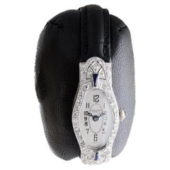 Henry Birks & Sons Platinum Ladies Dress Watch circa 1920's
