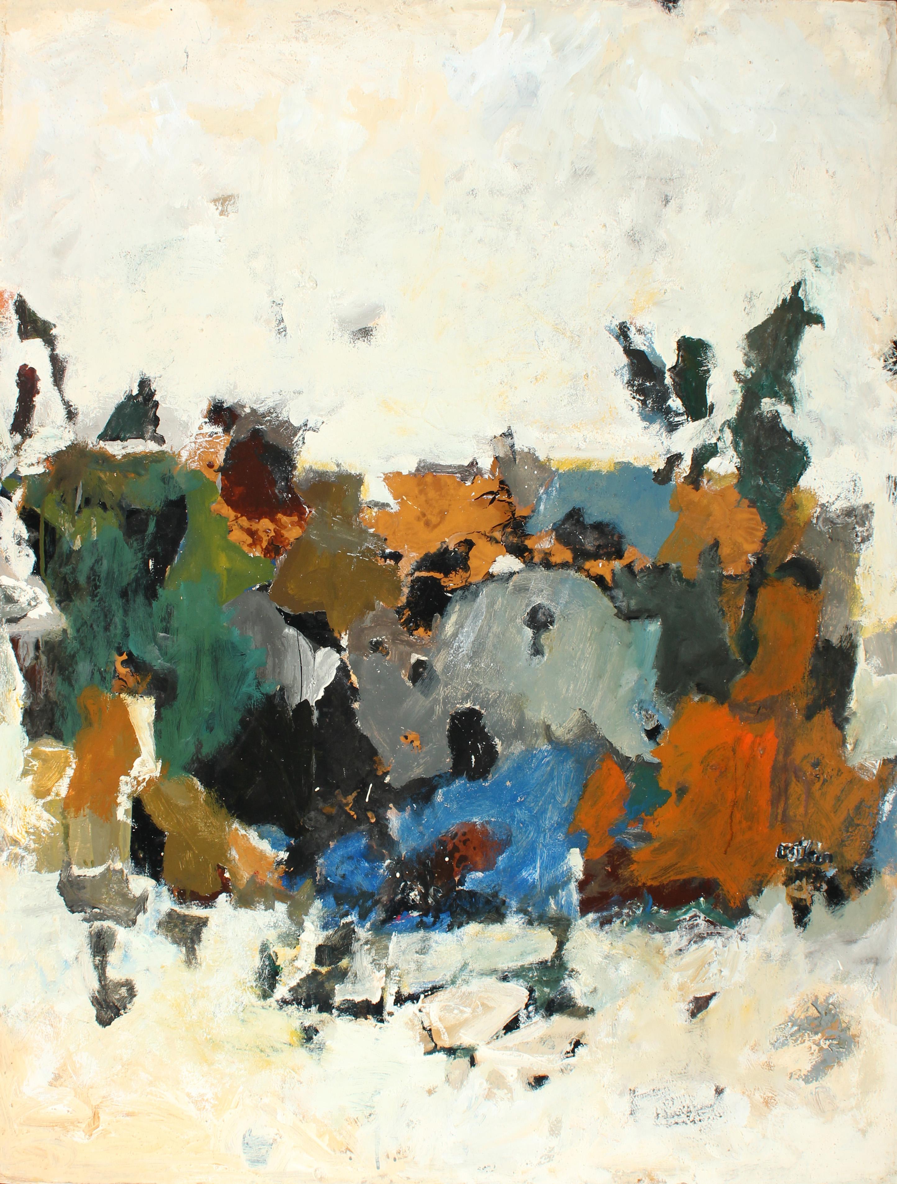 Henry Botkin Abstract Painting - Untitled