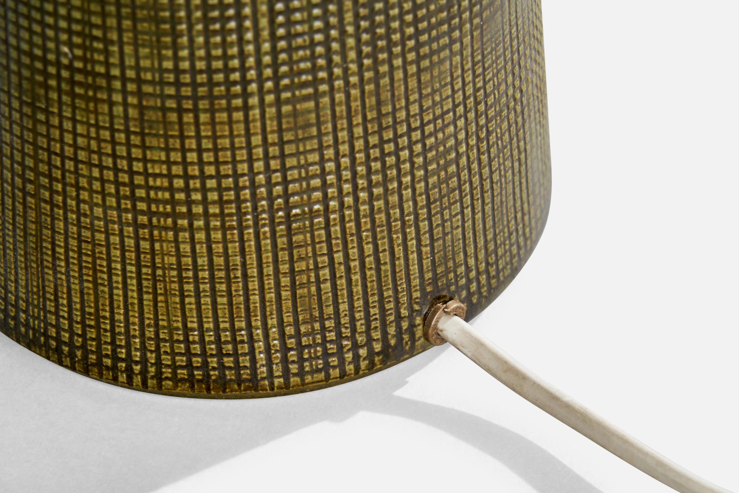 Henry Brandi, Table Lamp, Ceramic, Sweden, 1960s 1