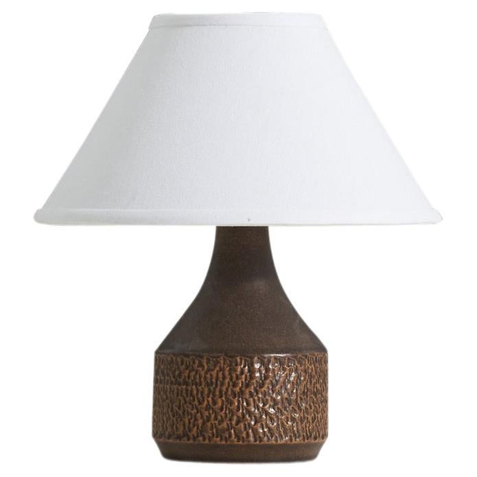 Henry Brandi, lampe de bureau, grès émaillé Vejbystrand, Suède, années 1960