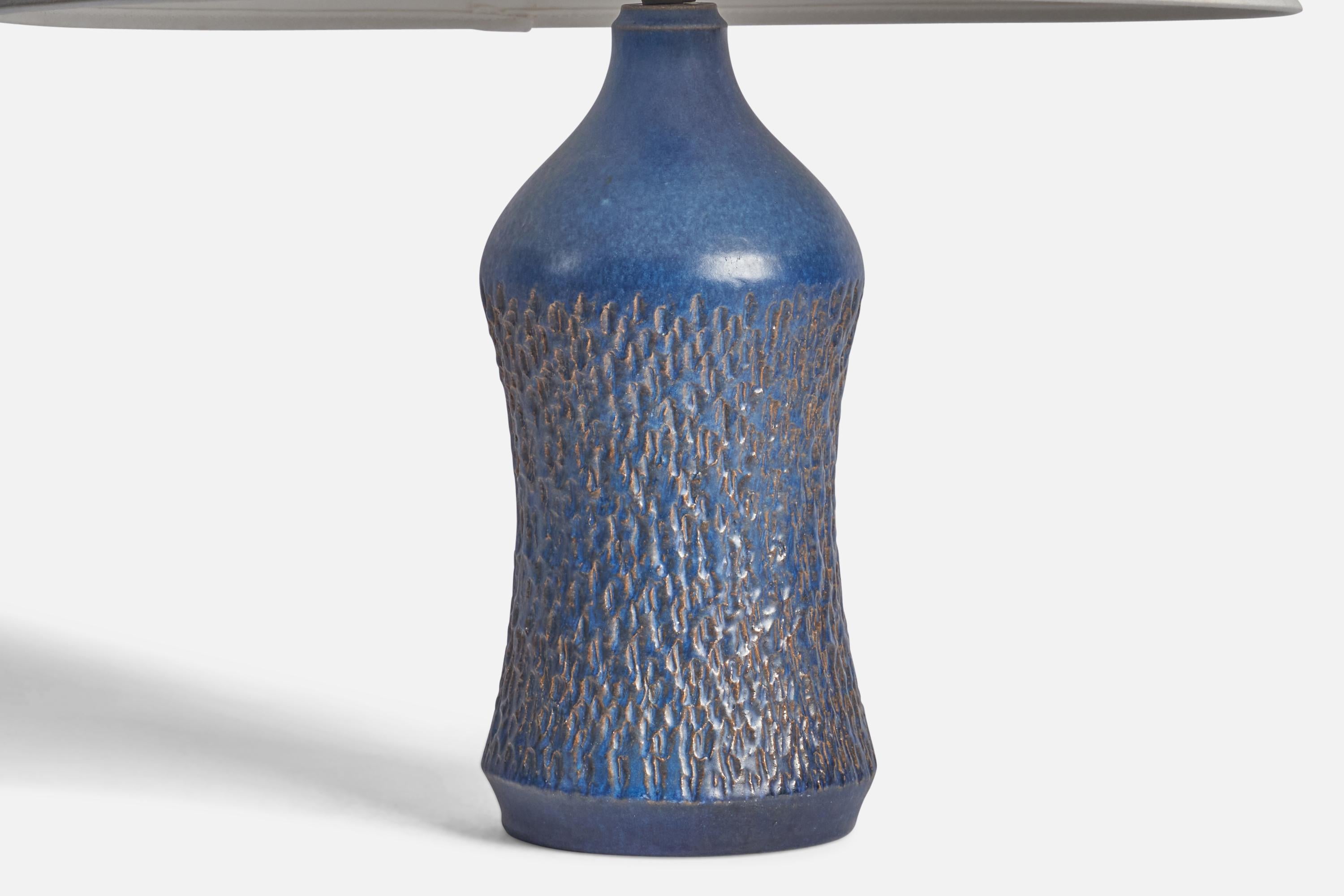 Suédois Henry Brandi, lampe de bureau, grès, Suède, années 1960 en vente