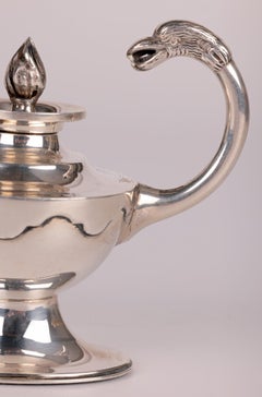 Henry C Davis Novelty Art Deco Aladdin Lamp Table Cigar Lighter