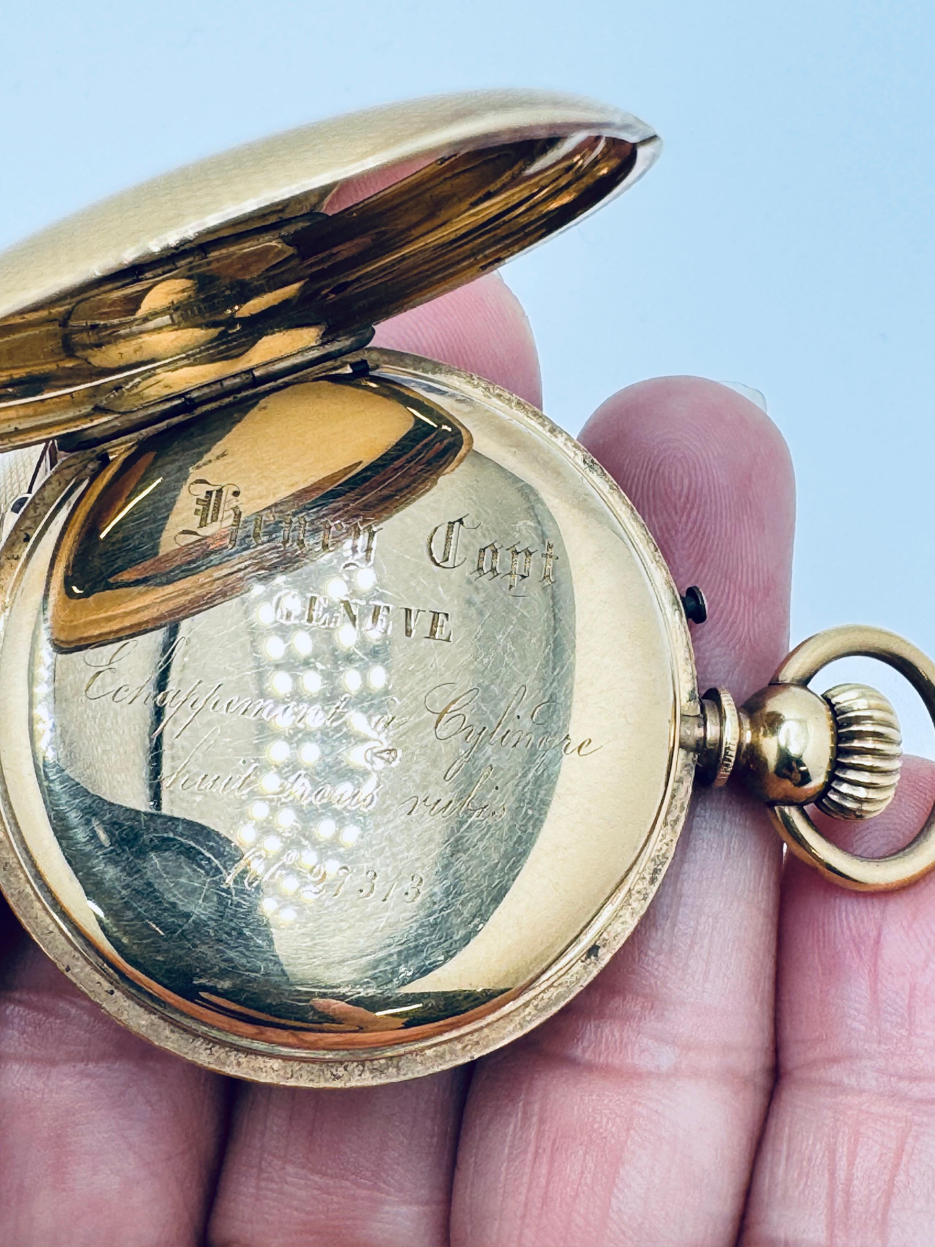 Henry Capt. Genève Pocket Watch (Art déco) im Angebot