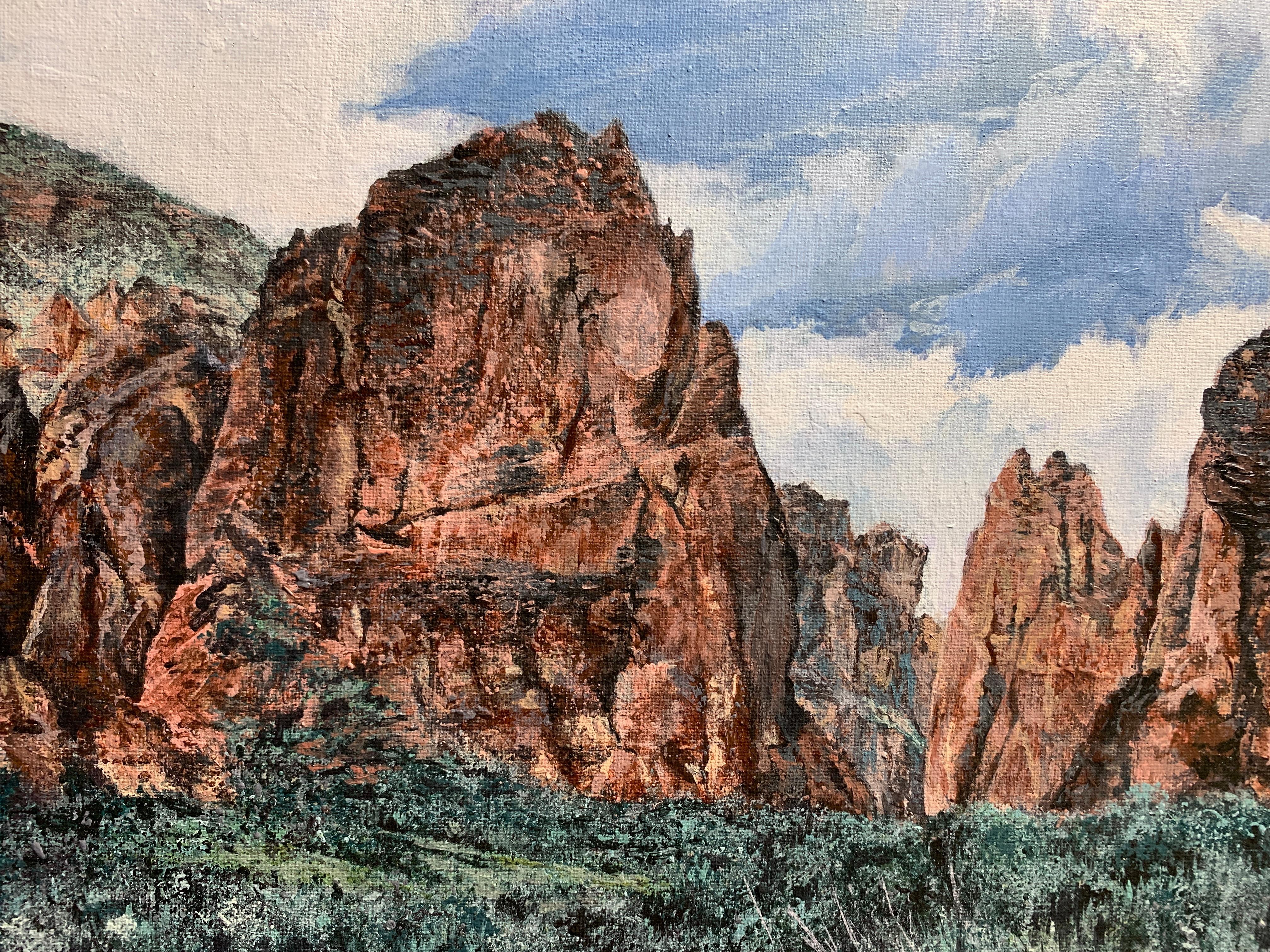 Carlton Canyon, 1, Pittura originale 1