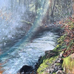 Porter Creek Falls, 4, Originalgemälde