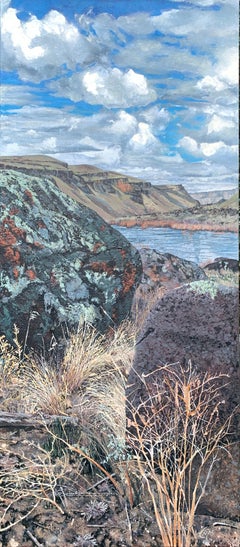Canyon de la rivière Snake, peinture originale
