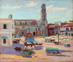 Antique San Francisco Plaza, Havana, Cuba