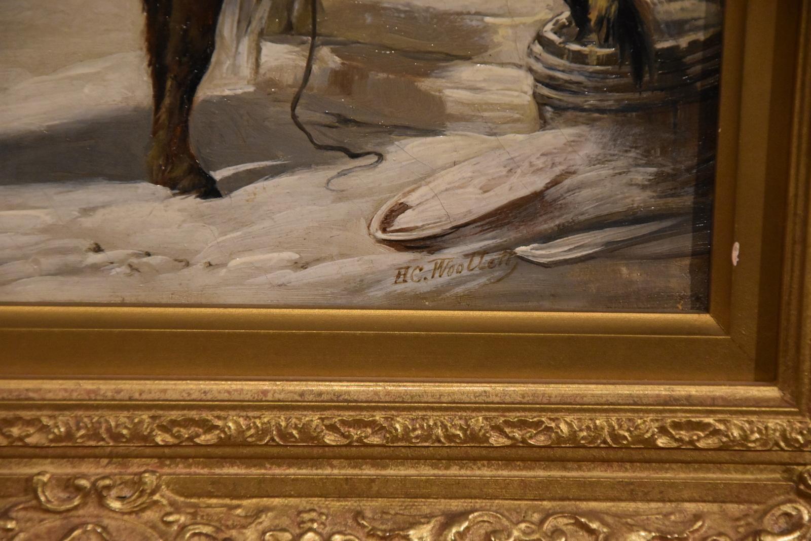 Ölgemälde von Henry Charles Woollett  