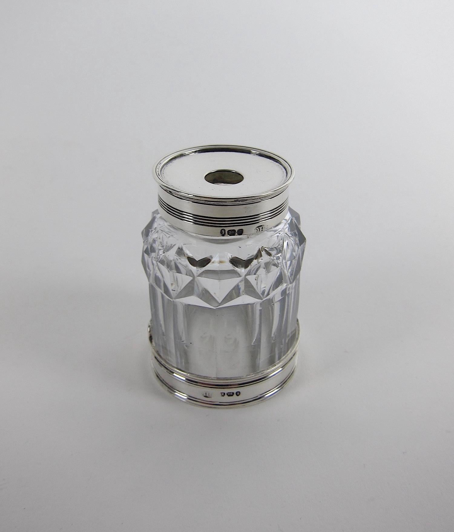 Sterling Silver Antique English Ink, Quill & Pounce Bottles from 1792, The Rockefeller Sale