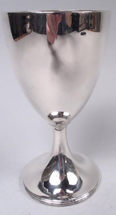 Englischer georgianischer neoklassizistischer Goblet von Henry Chawner, 1787