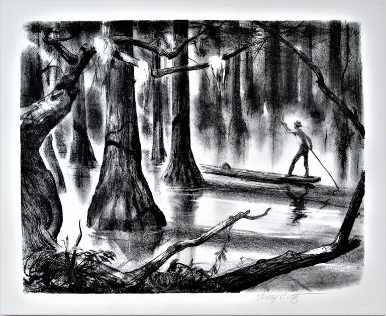 Henry Clarence Pitz - Cypress Swamp Land For Sale at 1stDibs