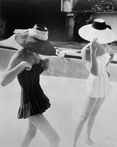 Retro Christian Dior Bathing Suits and Hats