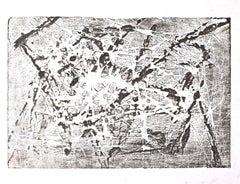 Henry Cliffe (1919-1983) Constellations II abstract etching