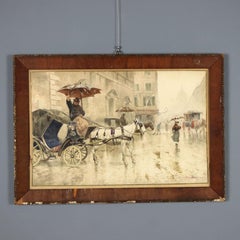 Street of Rome 19th century