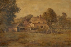 Henry Cooper  - Signed Early 20th Century Oil, The Rural Cottage