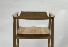 Tabouret de comptoir Henry en frêne blanc