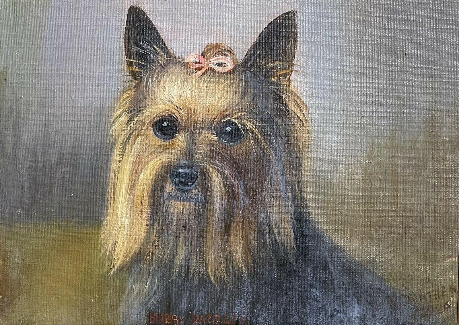 how to paint a yorkshire terrier