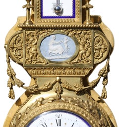 Henry Dasson '1825-1896' Clock and Matching Barometer