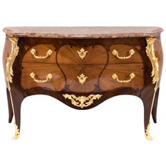 Henry Dasson, Louis XV Inlaid Commode, Before 1894