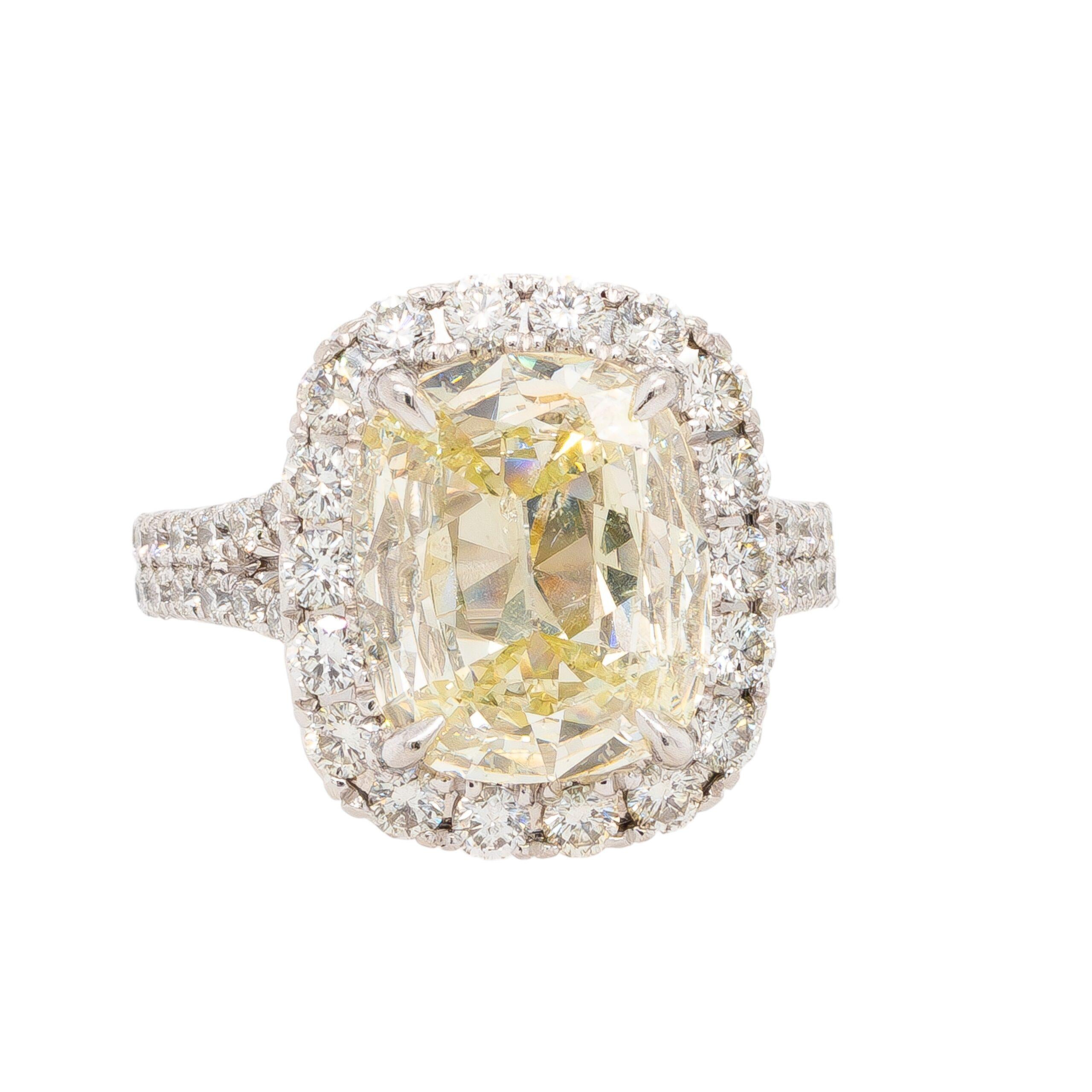 Anillo de diamantes en platino Henry Daussi en venta 3