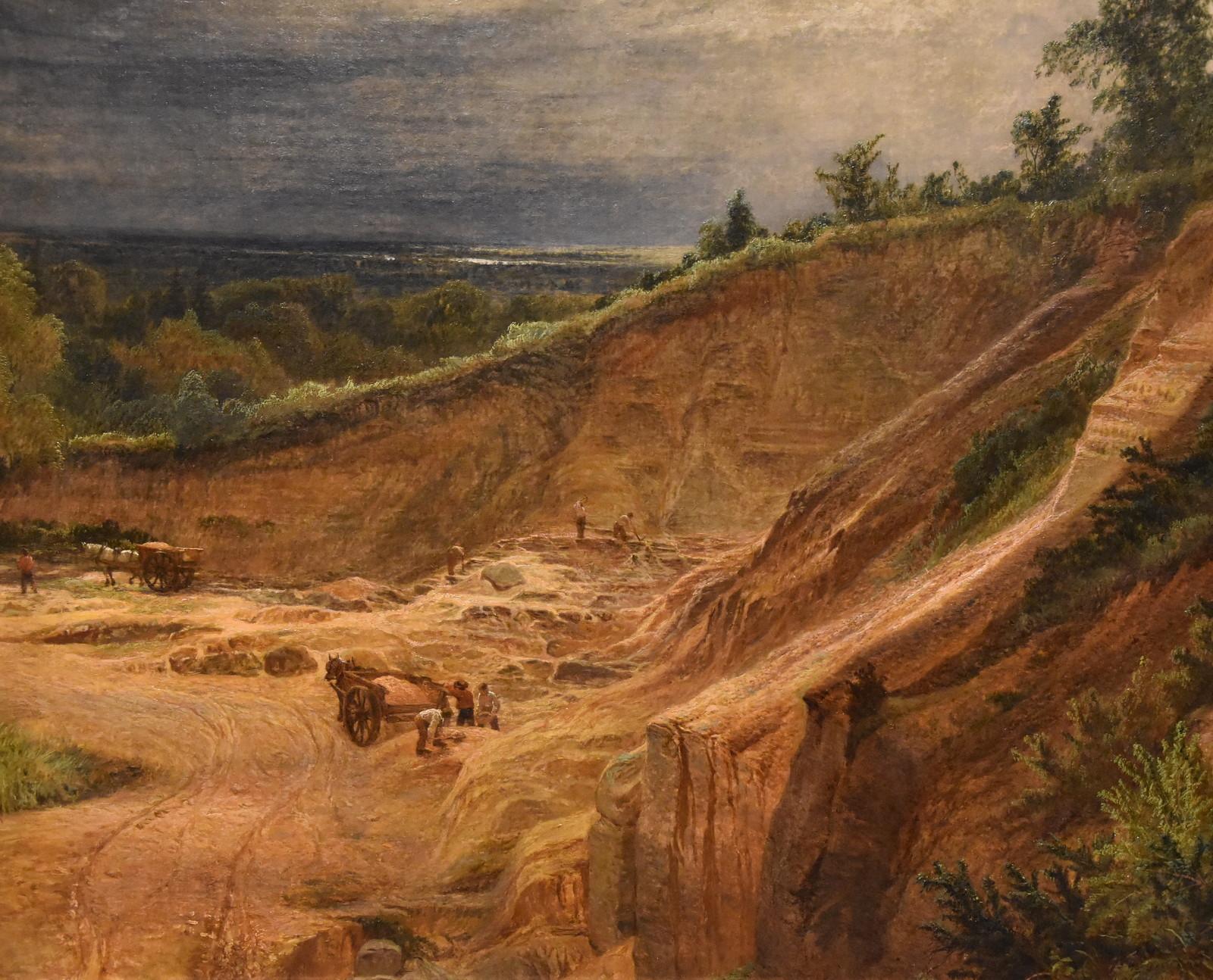 Peinture à l'huile de Henry Dawson « Chertsey Quarry ».  en vente 2