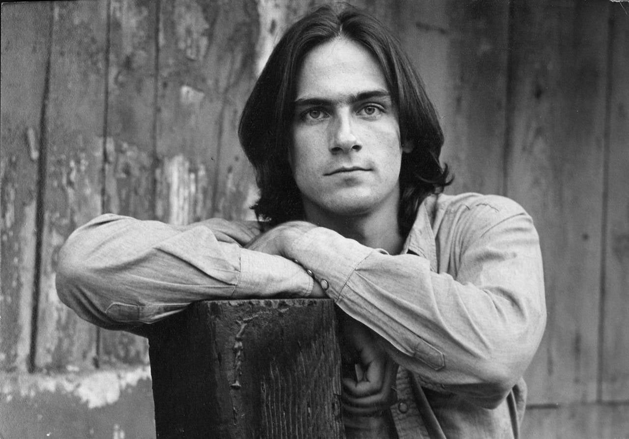 Henry Diltz Portrait Photograph - James Taylor, "Sweet Baby James, " 1969