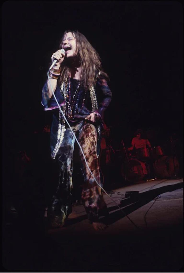 Black and White Photograph Henry Diltz - Janis Joplin