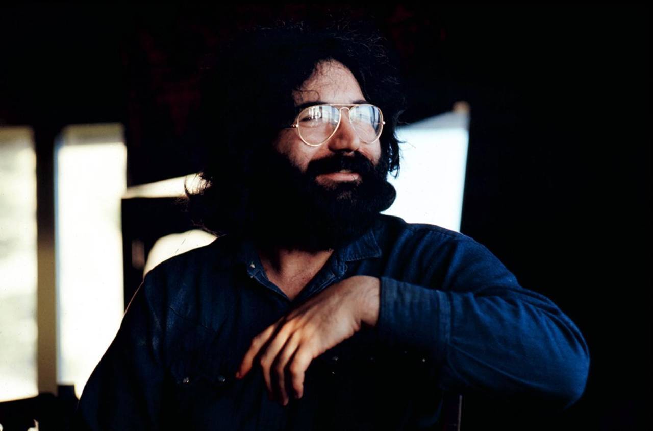 Henry Diltz Color Photograph - Jerry Garcia, Stinson Beach, CA, 1971