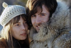 Joni Mitchell and Graham Nash, Big Bear, CA, 1969