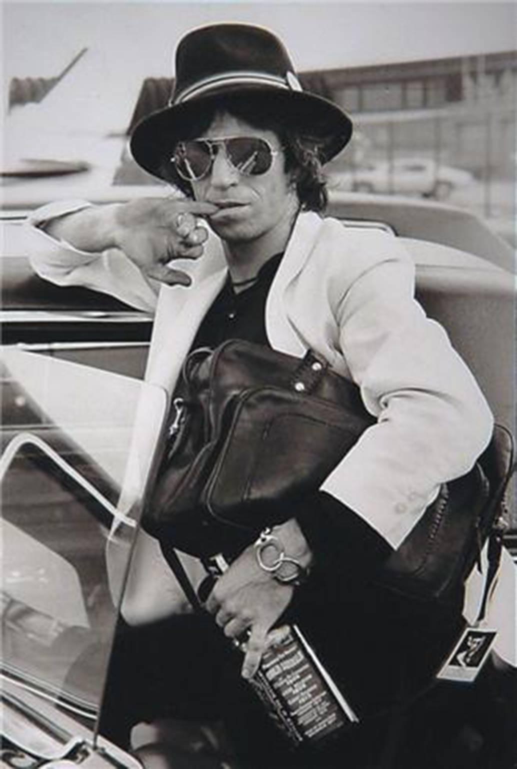 Portrait Photograph Henry Diltz - Keith Richards, 1979